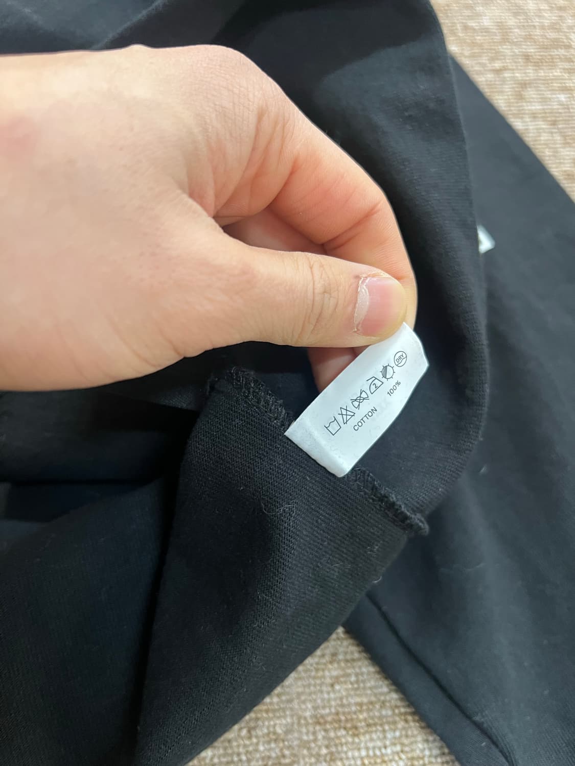 아이엠더퓨처 오버핏 후드티 블랙 상품이미지6