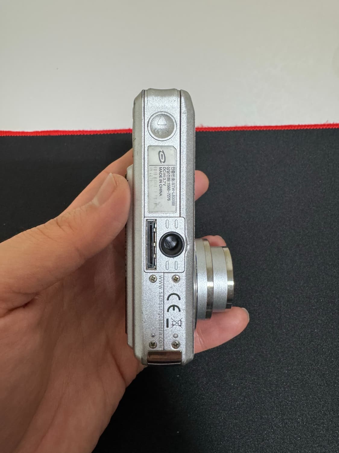 [조여원 디카] 삼성 VLUU L830 실버디카 상품이미지4