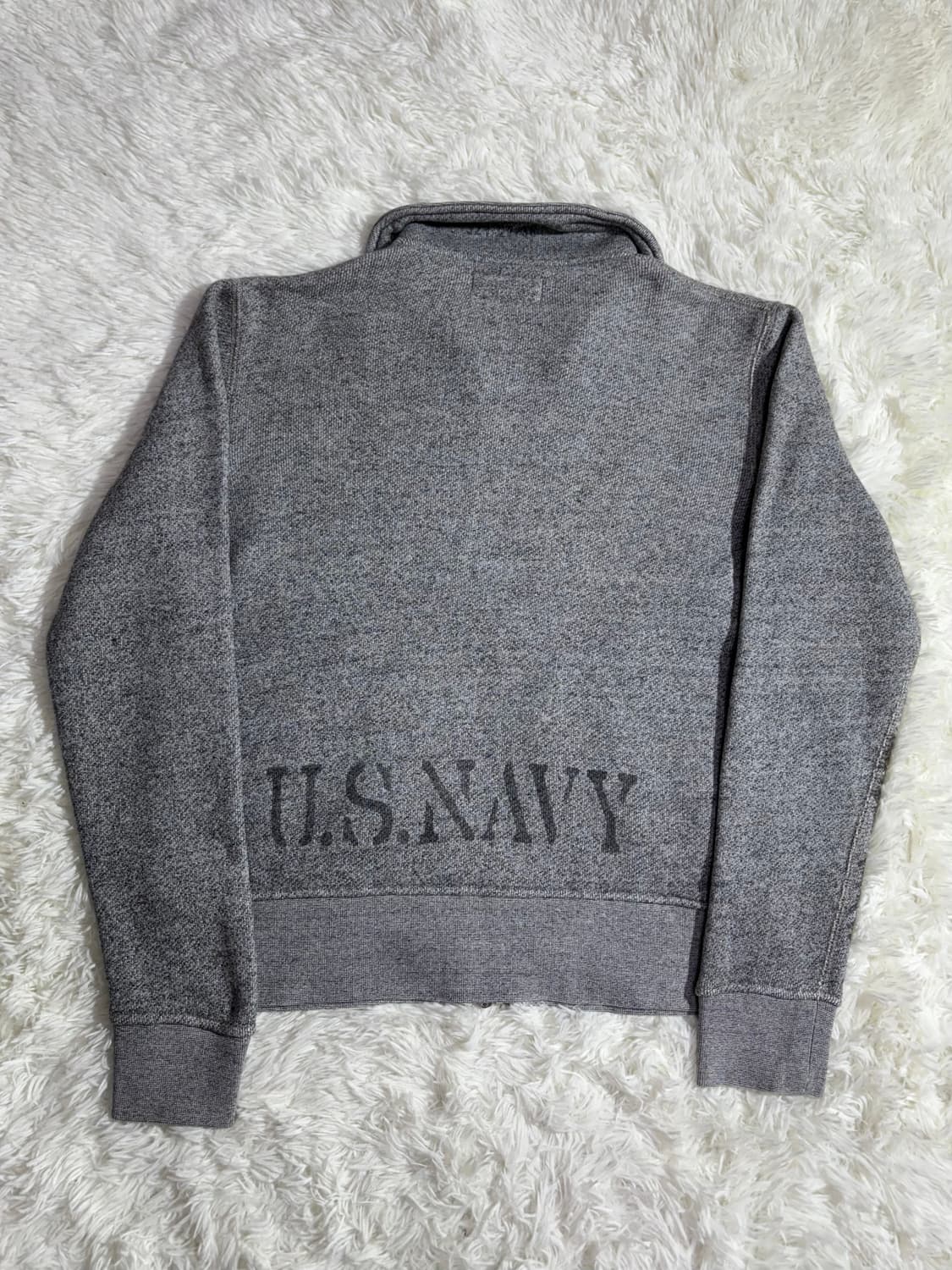 아비렉스 US NAVY 투웨이 코튼 집업 상품이미지8