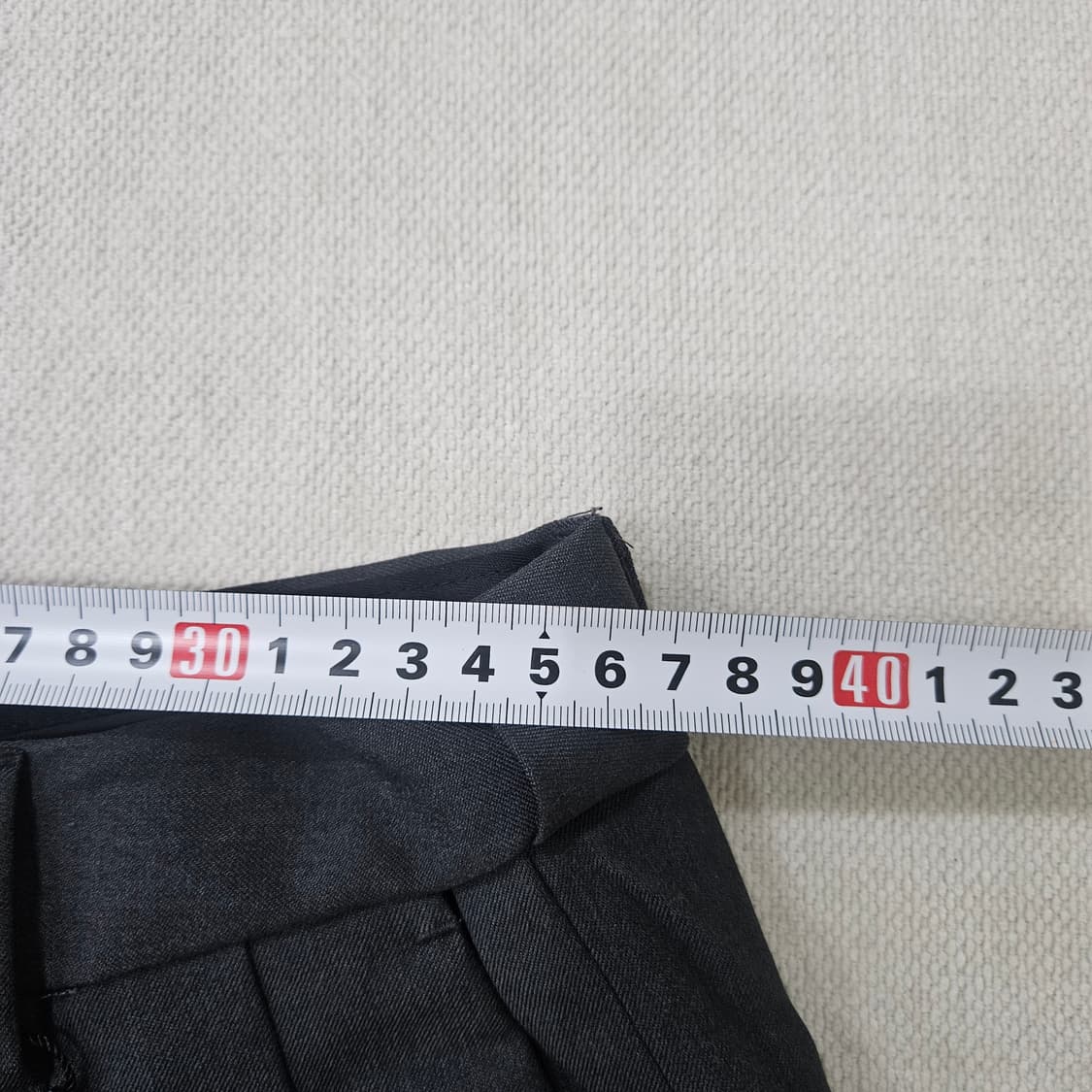 30 새상품 무신사스탠다드 와이드 슬랙스 0331Y 상품이미지5