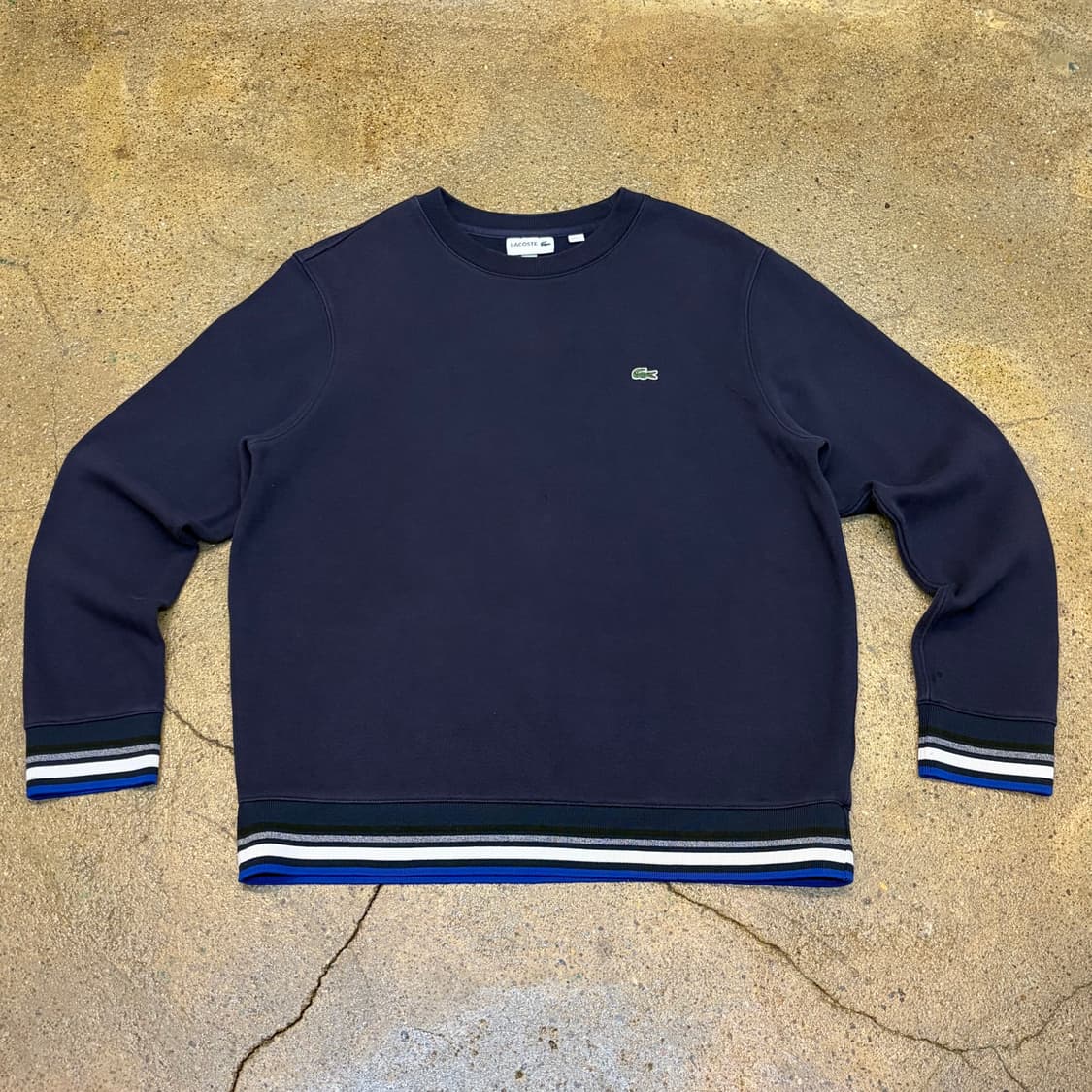 USA 미국 빈티지 라코스테 밴드시보리 맨투맨 상품이미지1