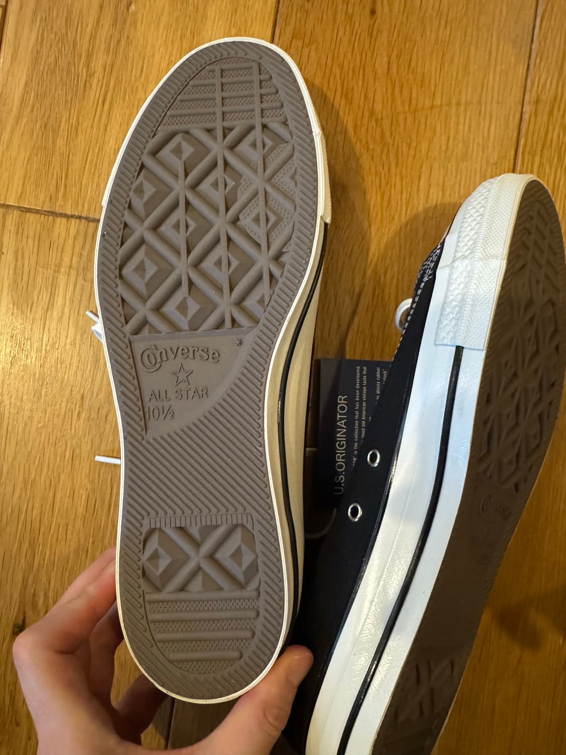 컨버스 U.S. ORIGINATOR 블랙 10.5 상품이미지3