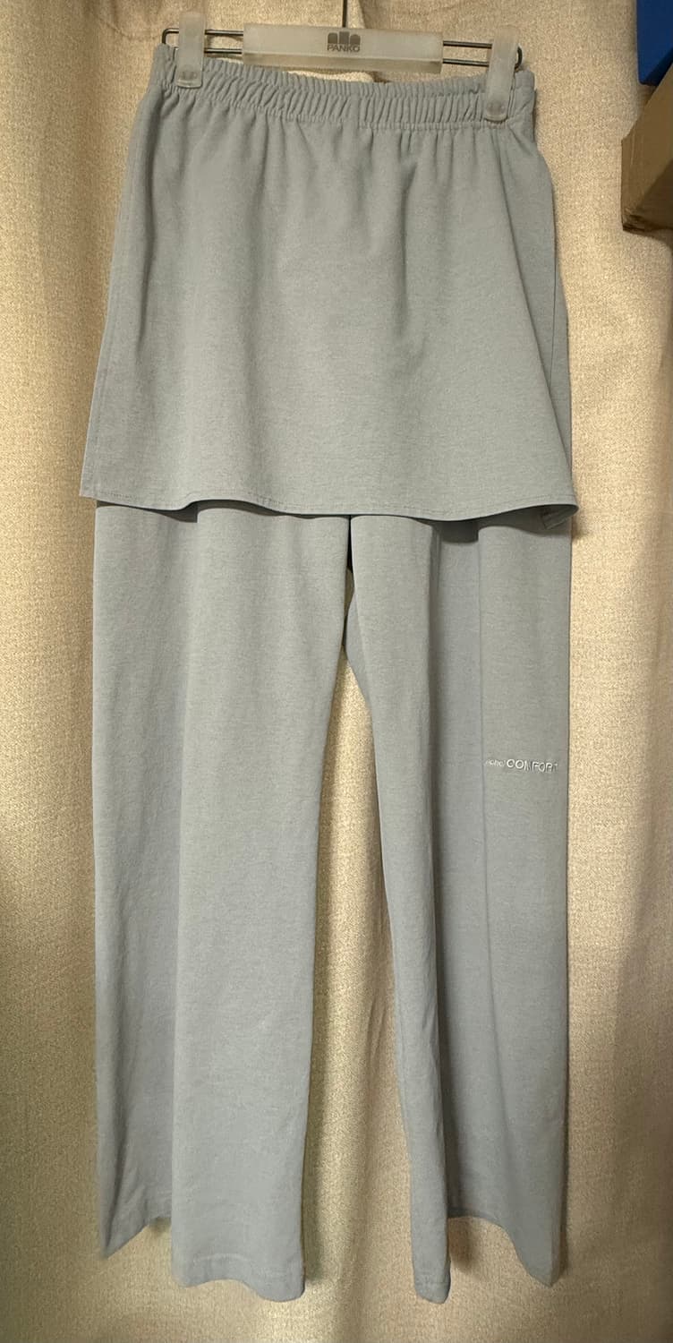 지초이 컴포트 22-003 레이어드 팬츠 라이트그레이 size2 상품이미지3