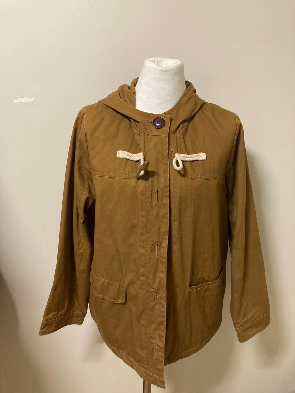 카라멜누빔후드자켓 상품이미지4