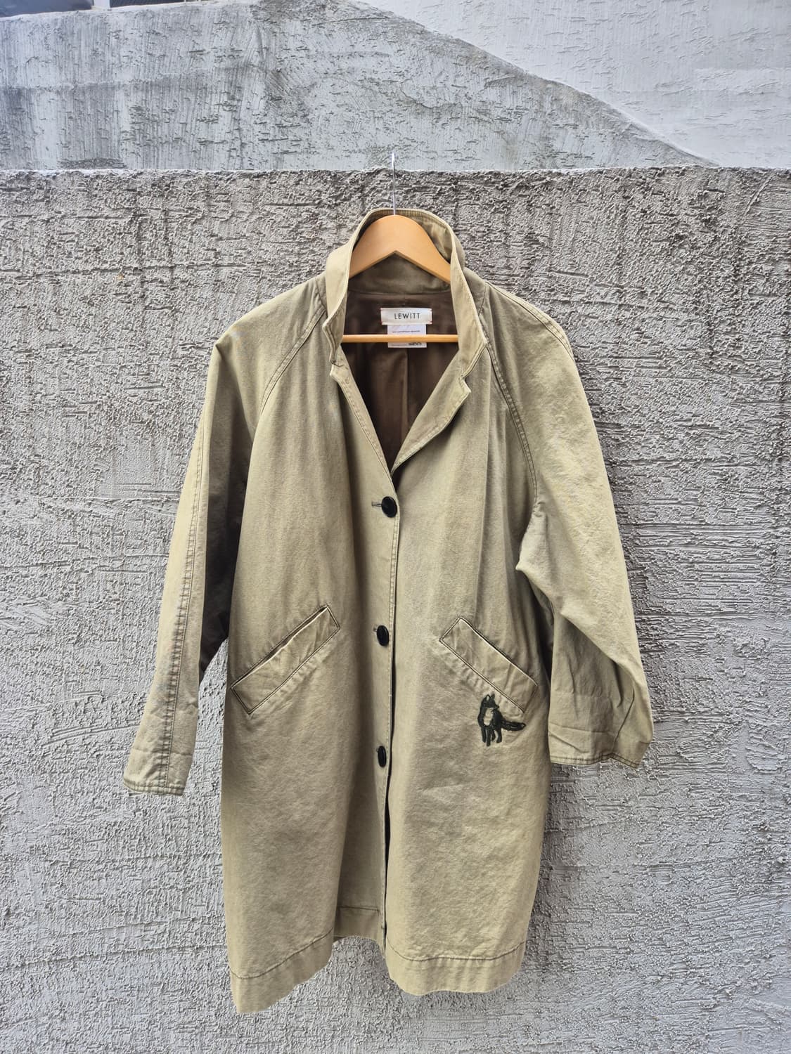 LEWITT 코트 카키 85-90-160 (사파리코트) 상품이미지6