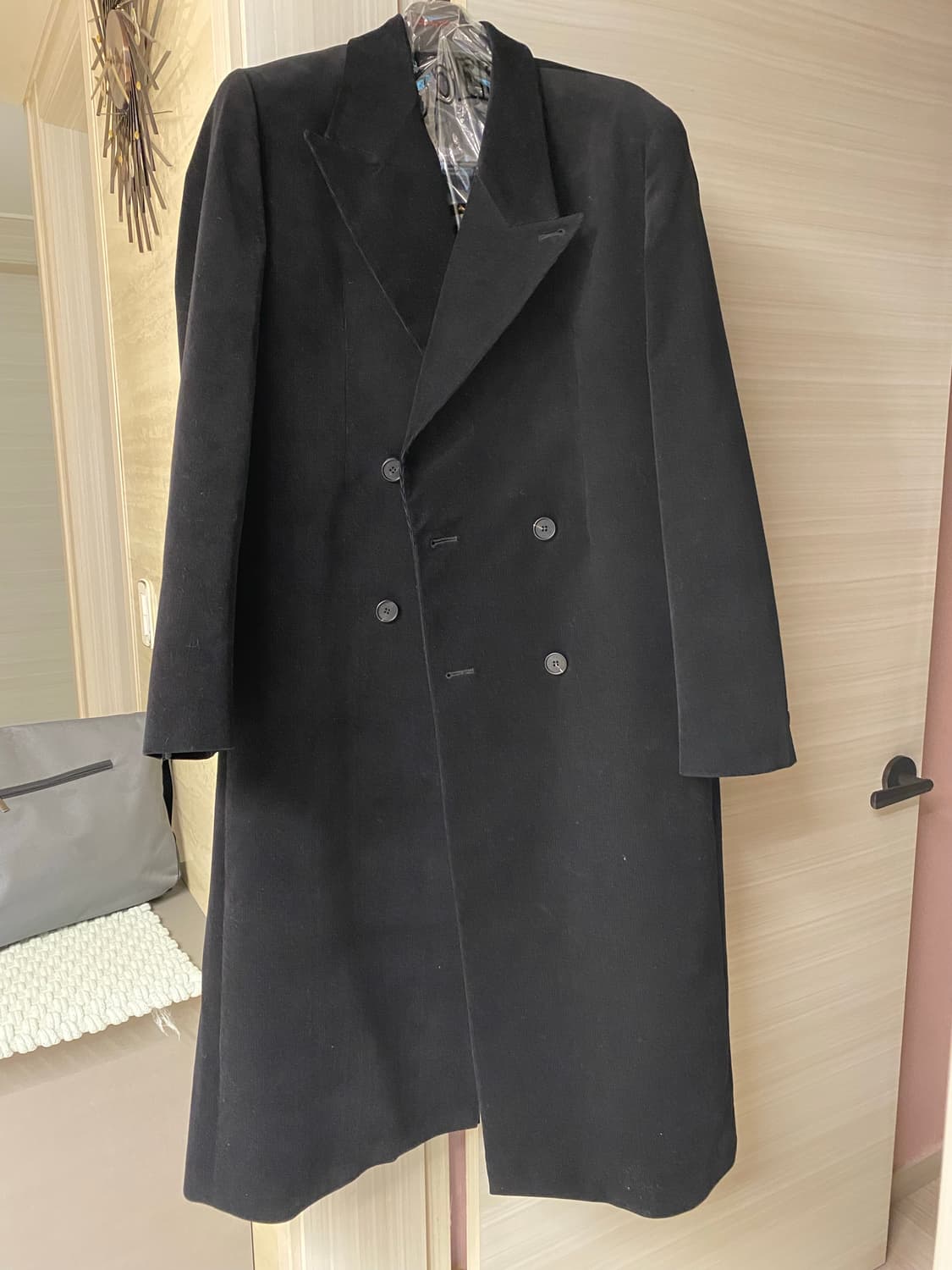 (m) STU classic coduroy coat black 상품이미지7