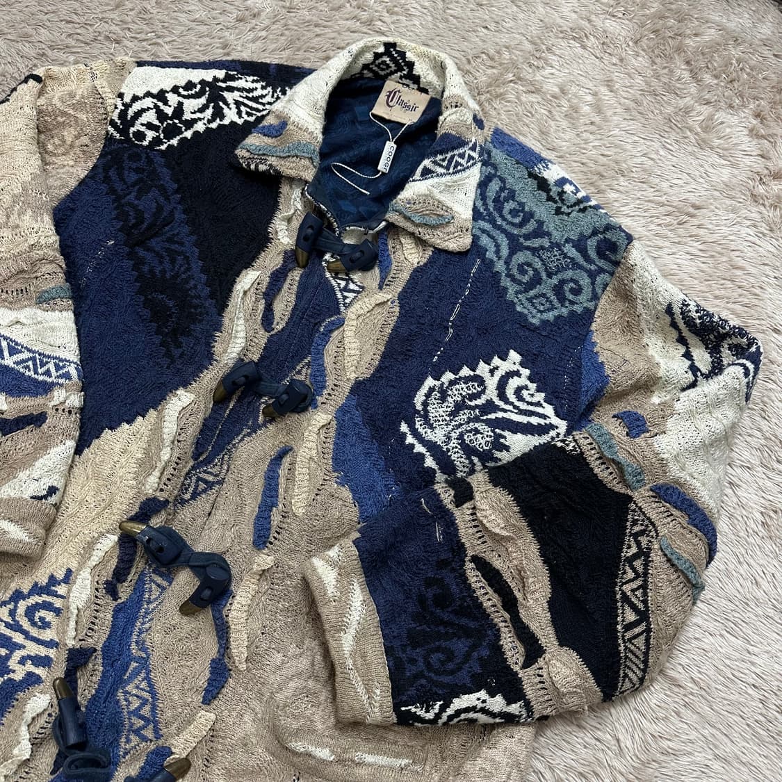 쿠지 coogi 80s 3D 케이블 토글 코트 상품이미지4