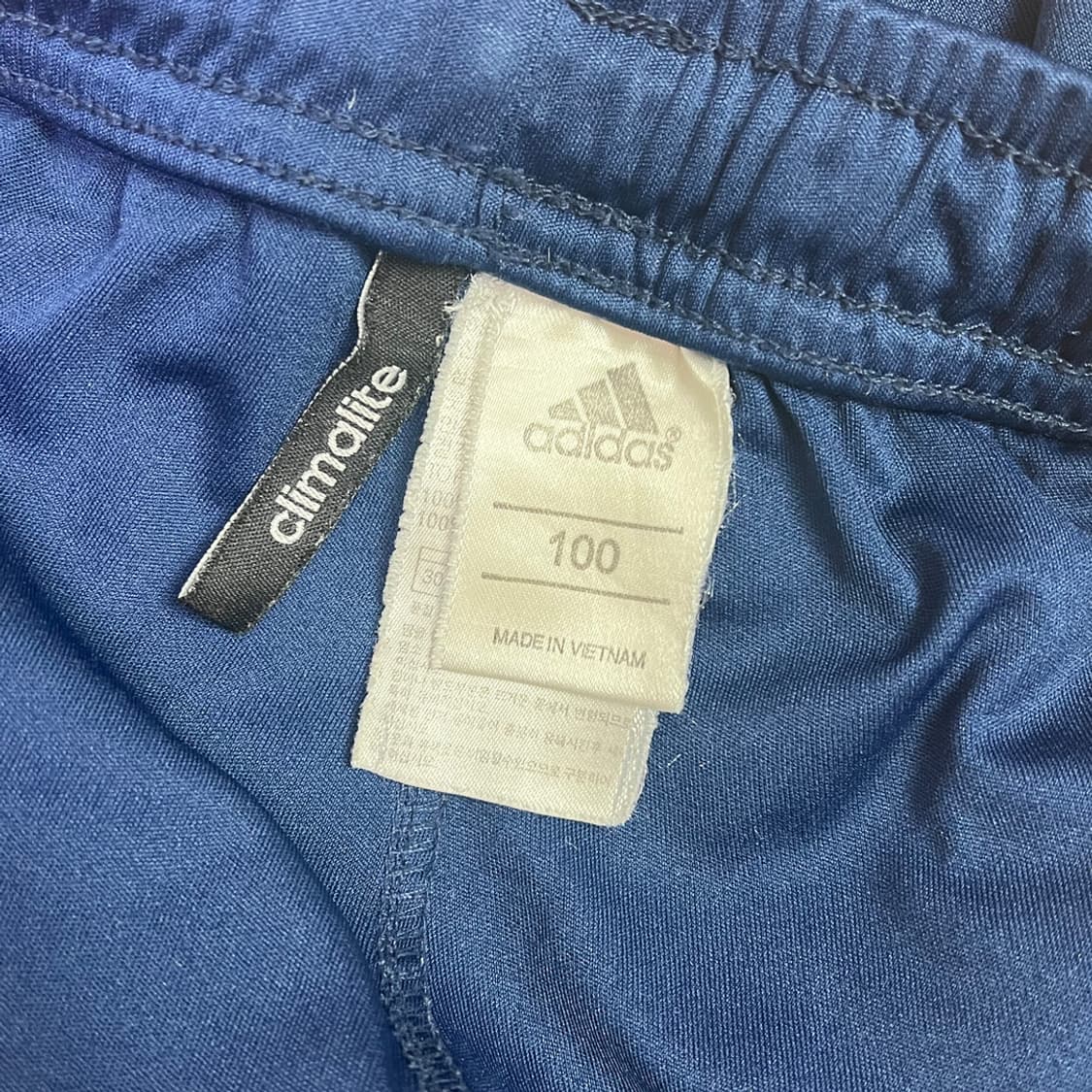 아디다스 네이비 운동복 쇼츠 반바지 100 상품이미지4