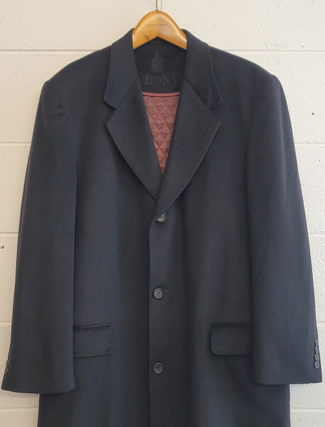 런던포그(LONDON FOG) 캐시미어 롱코트 판매 상품이미지3