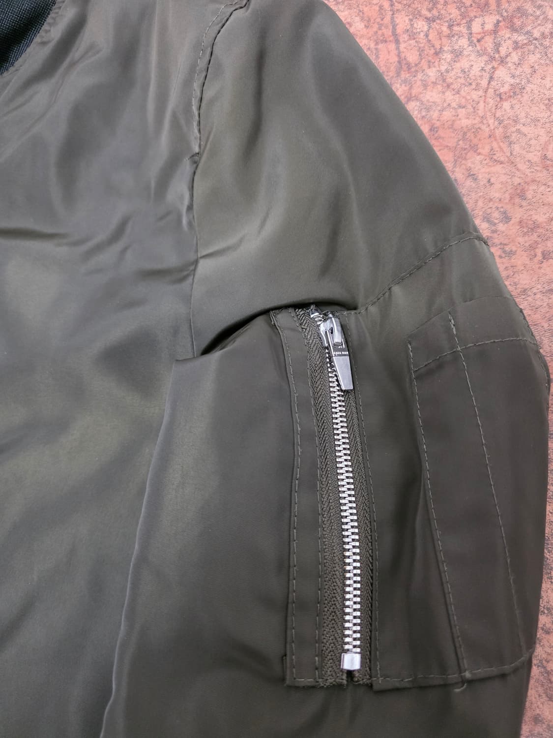 자라 남성  ma-1 블루종 봄버 자켓 95 상품이미지3