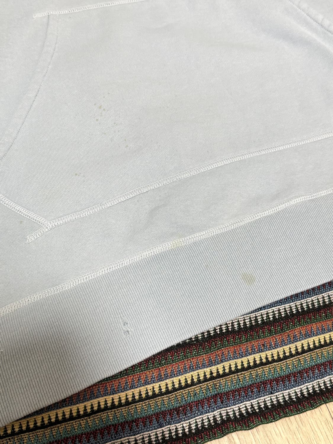 세인트미카엘 펠트 후드티 상품이미지3