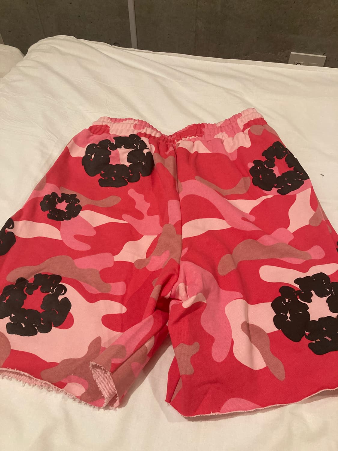 데님 티어스 핑크 반바지 상품이미지2