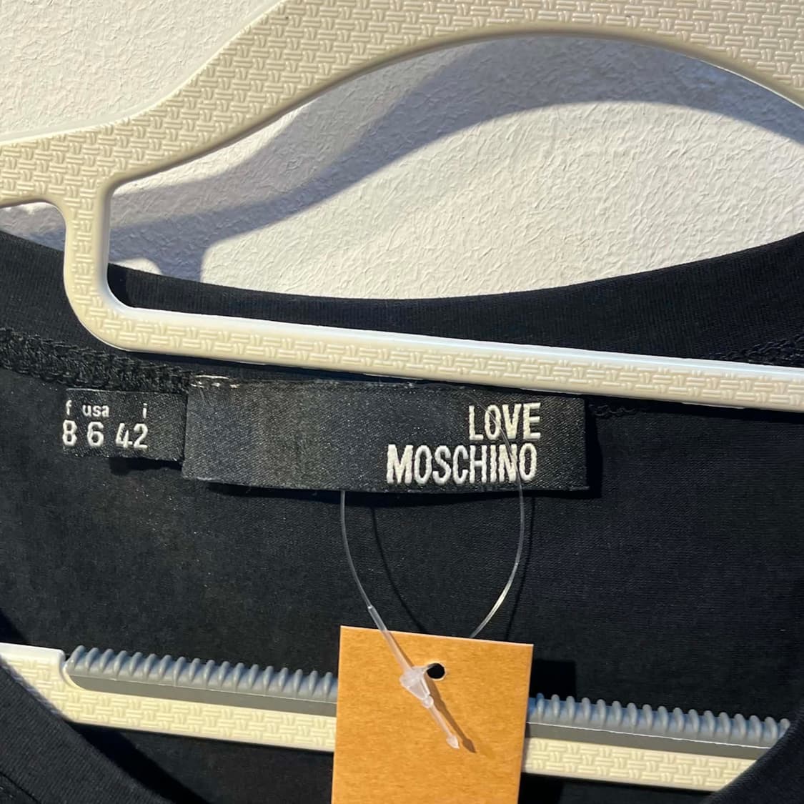LOVE MOSCHINO 슬림핏 반팔 티셔츠 상품이미지4