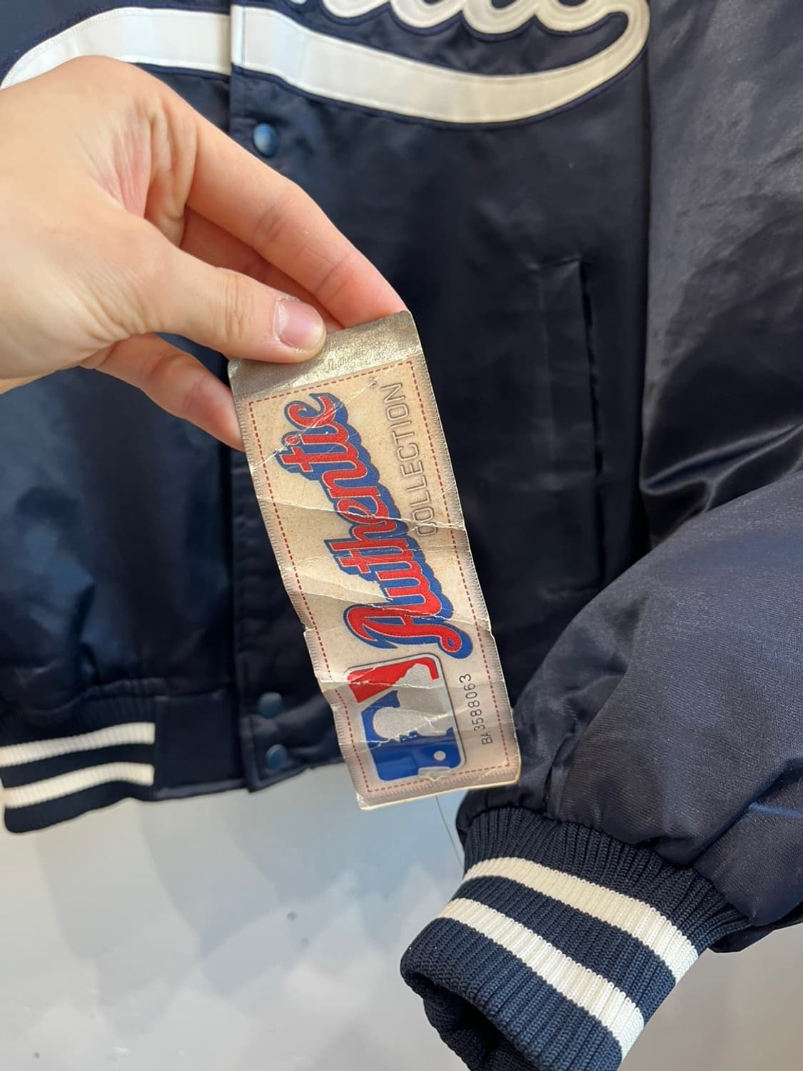 마제스틱 양키즈 스타디움 바시티 자켓 데드스탁 L 상품이미지2