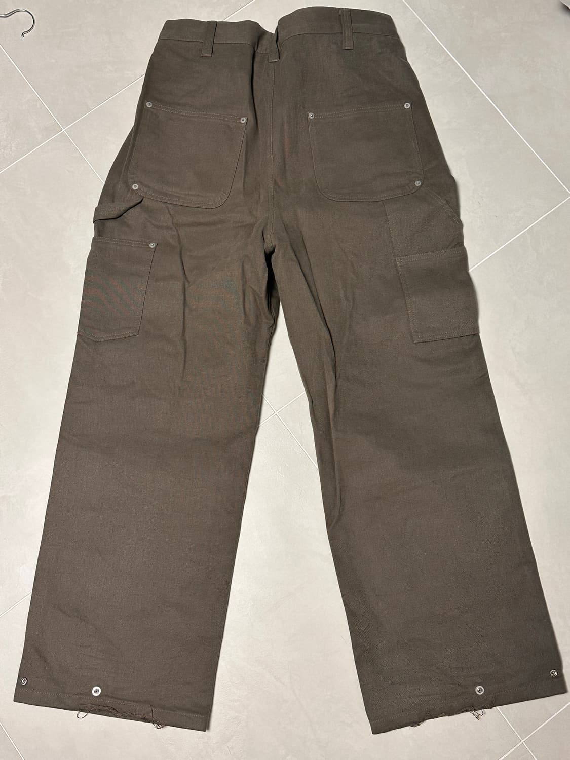 이지앤아트 워크팬츠 카키 상품이미지6