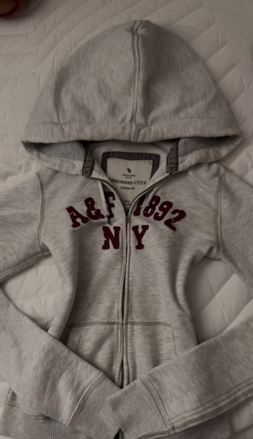 아베크롬비 슬림핏 후드집업 상품이미지1