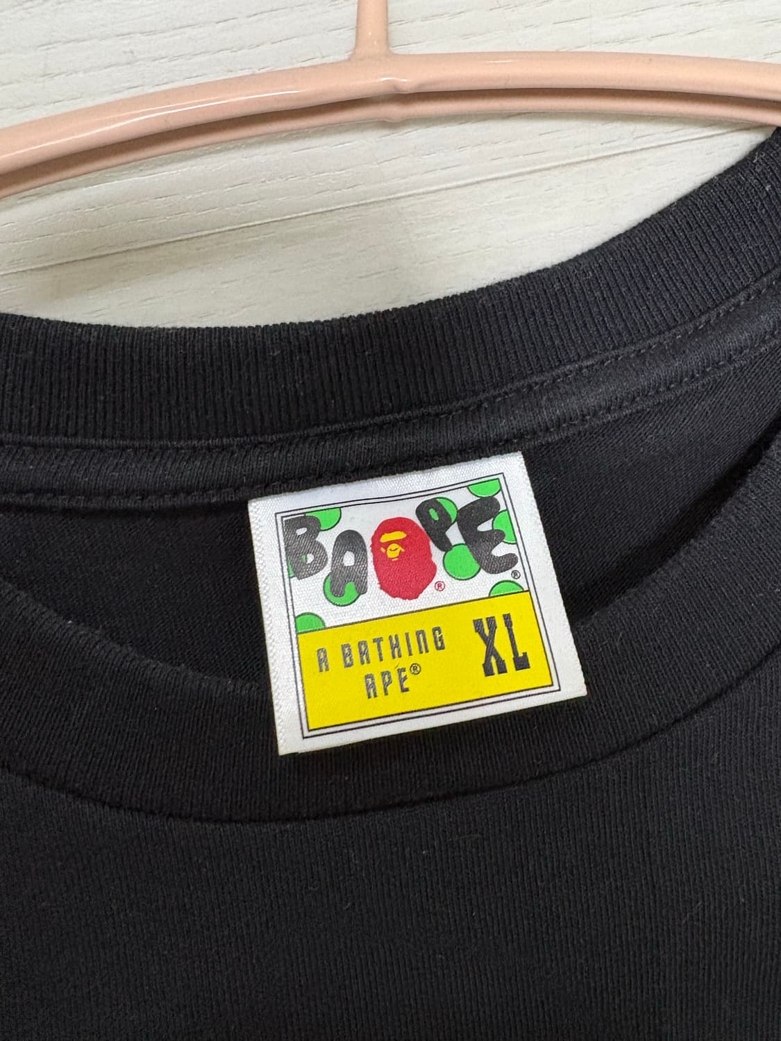 베이프 스타 반팔 black XL 사이즈 상품이미지2