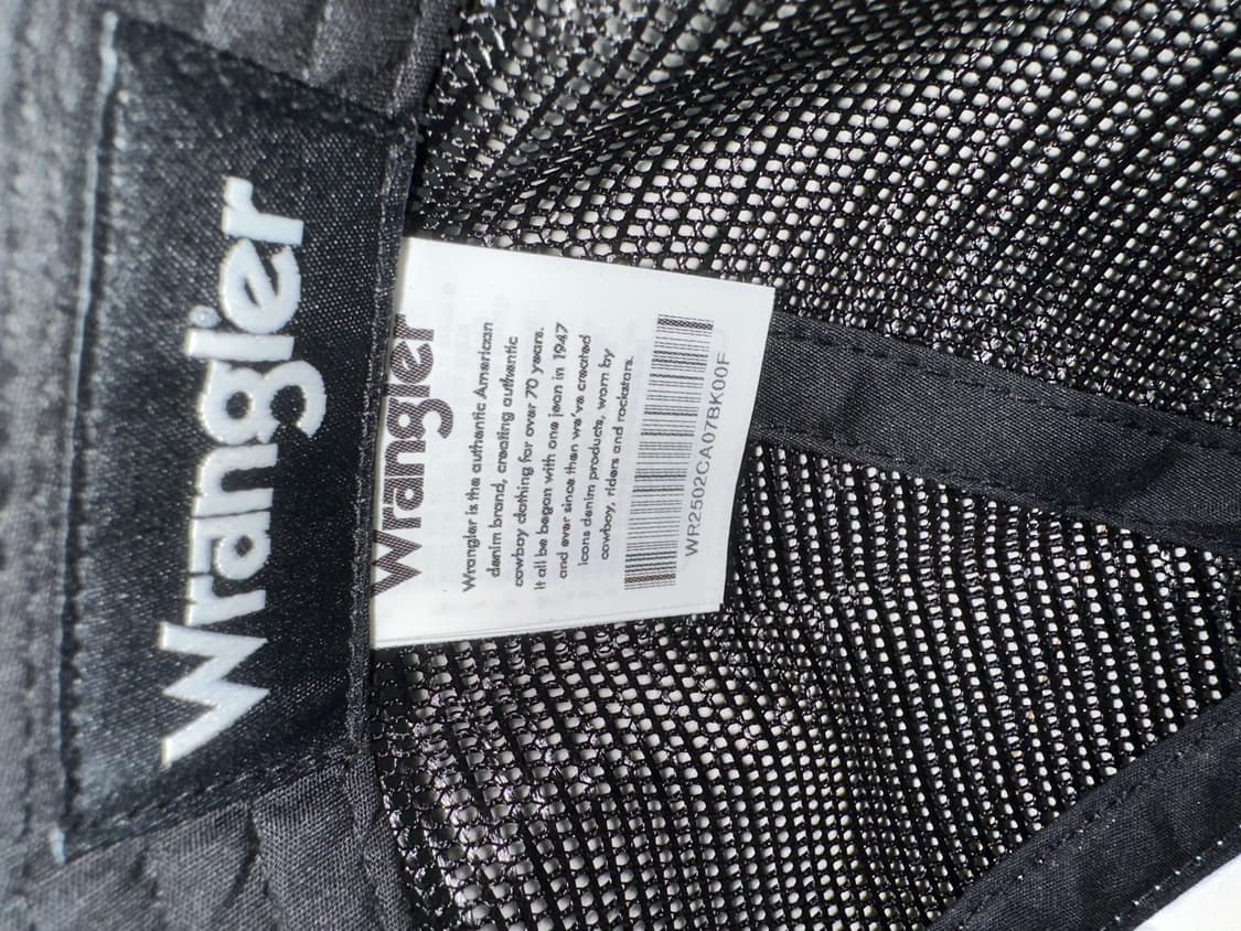 Wrangler Logo Trucker Cap 상품이미지2