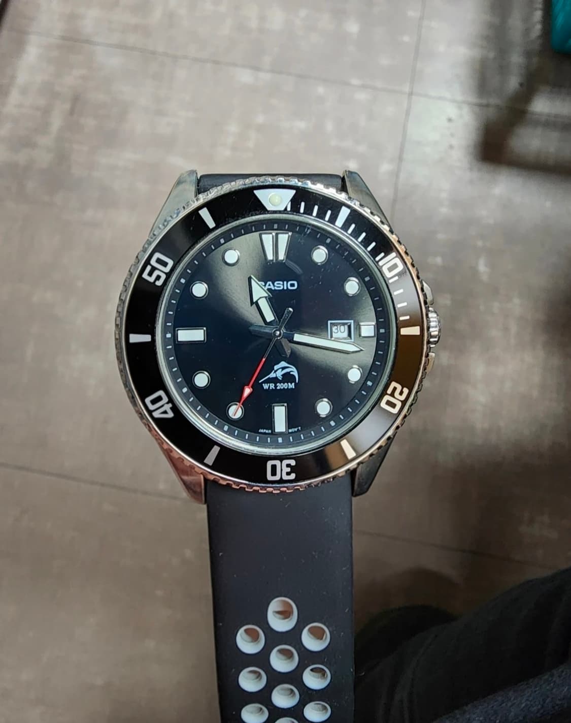 카시오 흑새치MDV-106  + 추가 스트랩 2개 상품이미지2