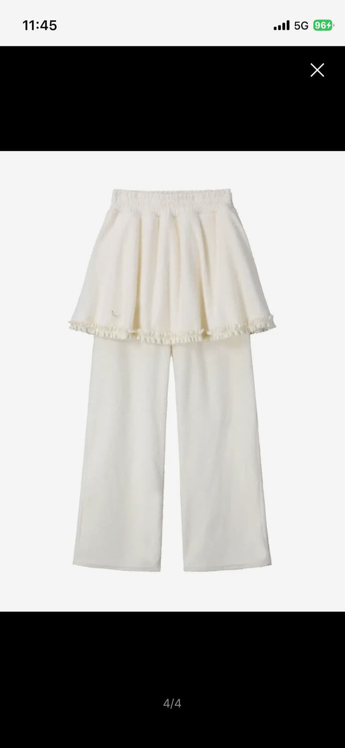 클럿스튜디오 플러피 스커트 팬츠  상품이미지3