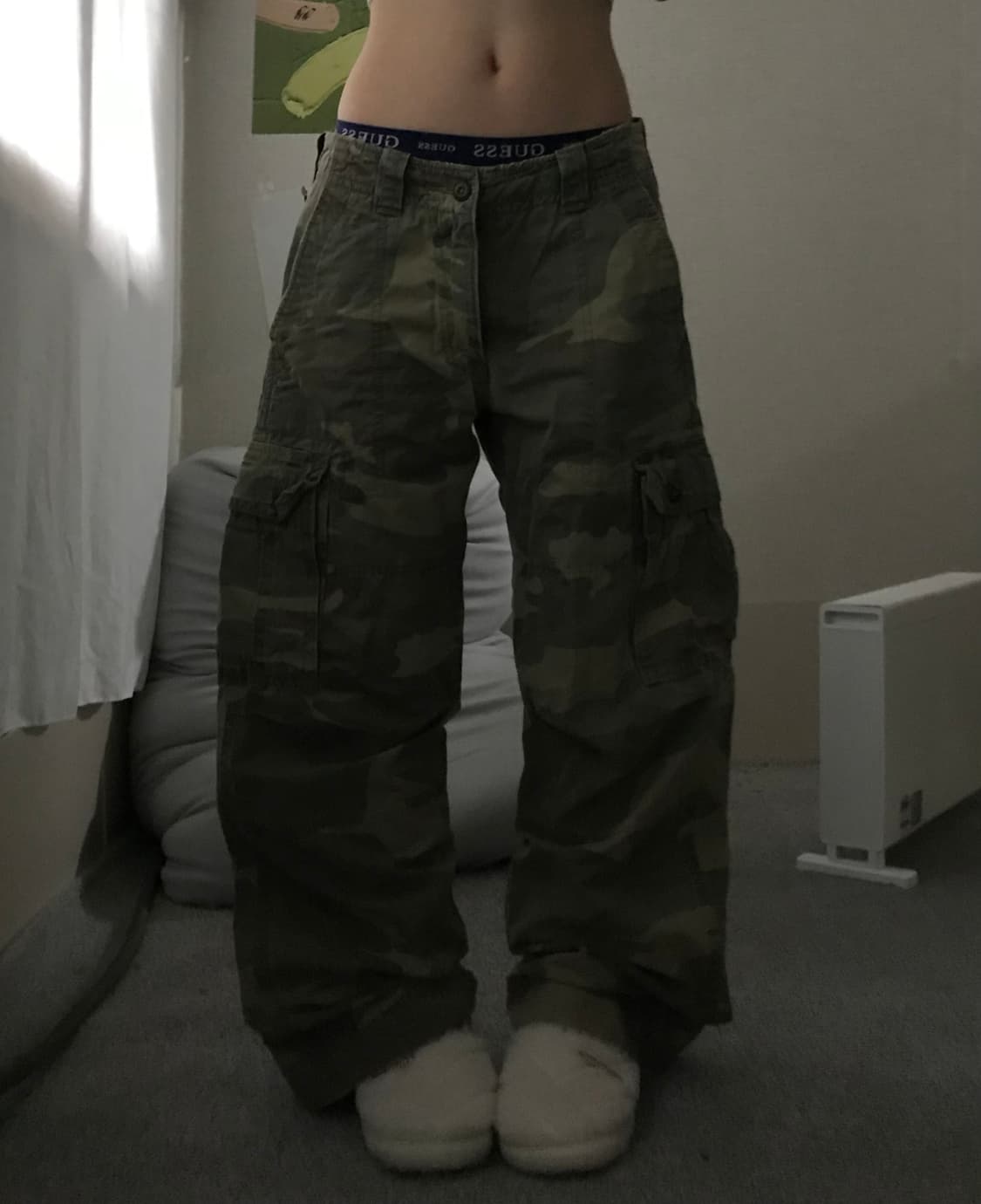 홀리스터 카모 와이드핏 카고팬츠 상품이미지1