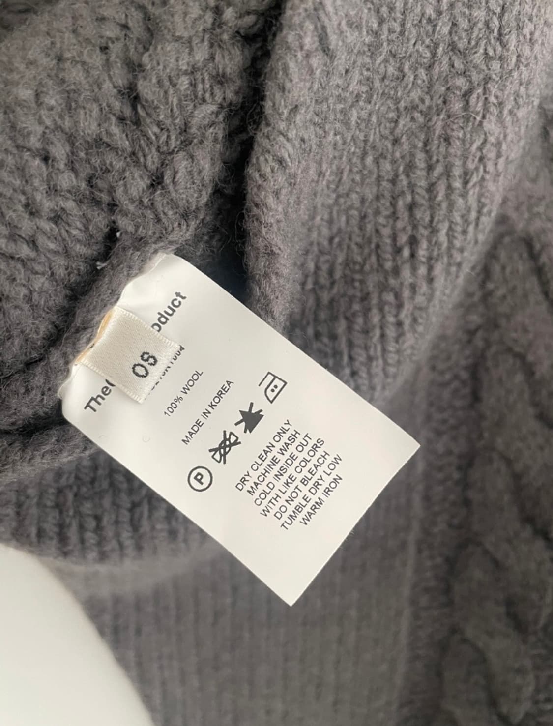 더오픈프로덕트 케이블 볼레로니트 상품이미지5