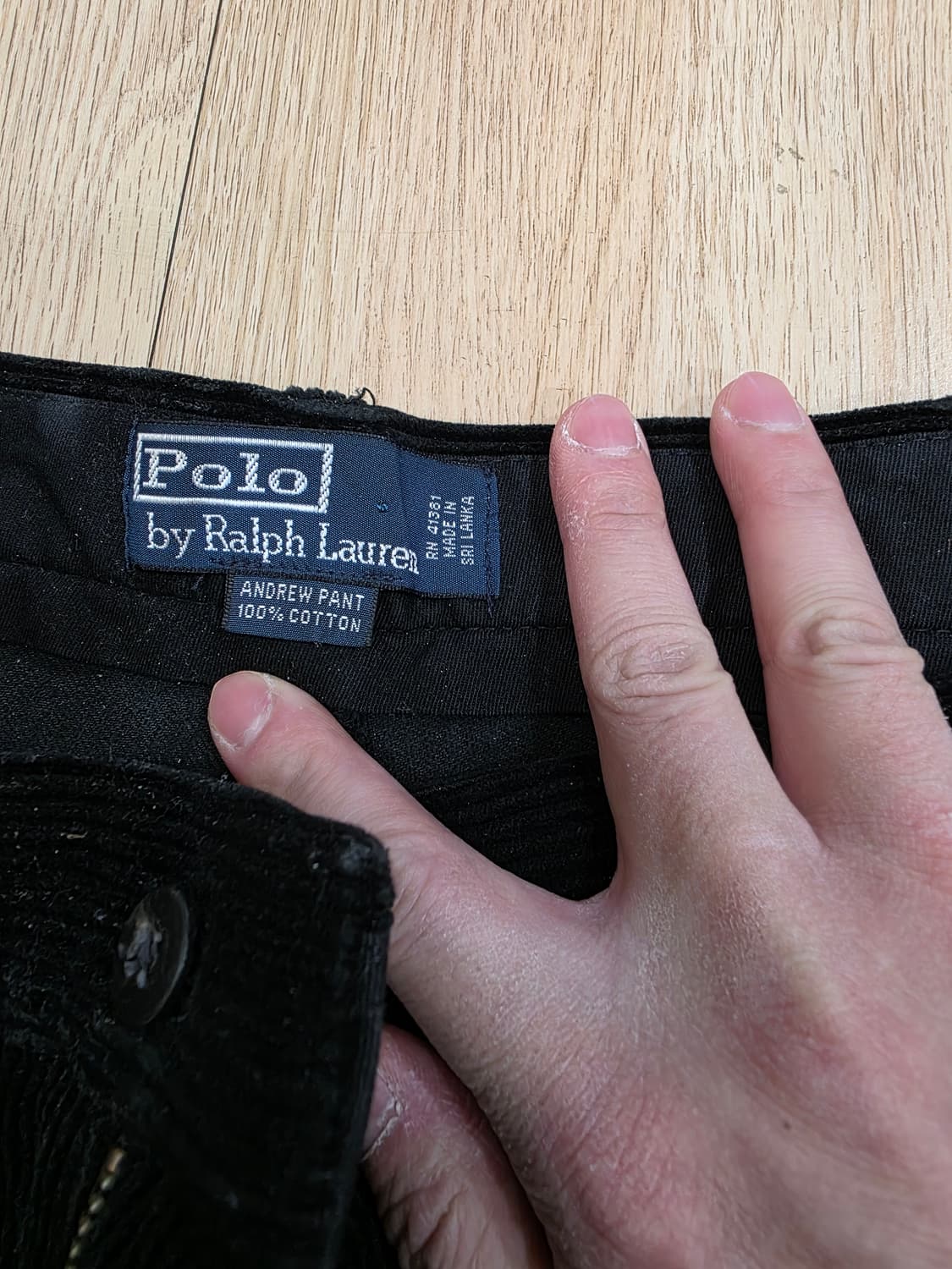 [36/30]빈티지 폴로 앤드류 코듀로이 팬츠 상품이미지2