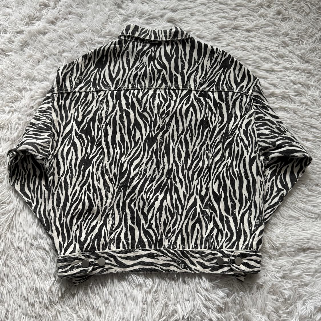 ZEBRA 일본빈티지 트러커 자켓 지브라 빈티지자켓 청자켓 데님자켓 상품이미지3