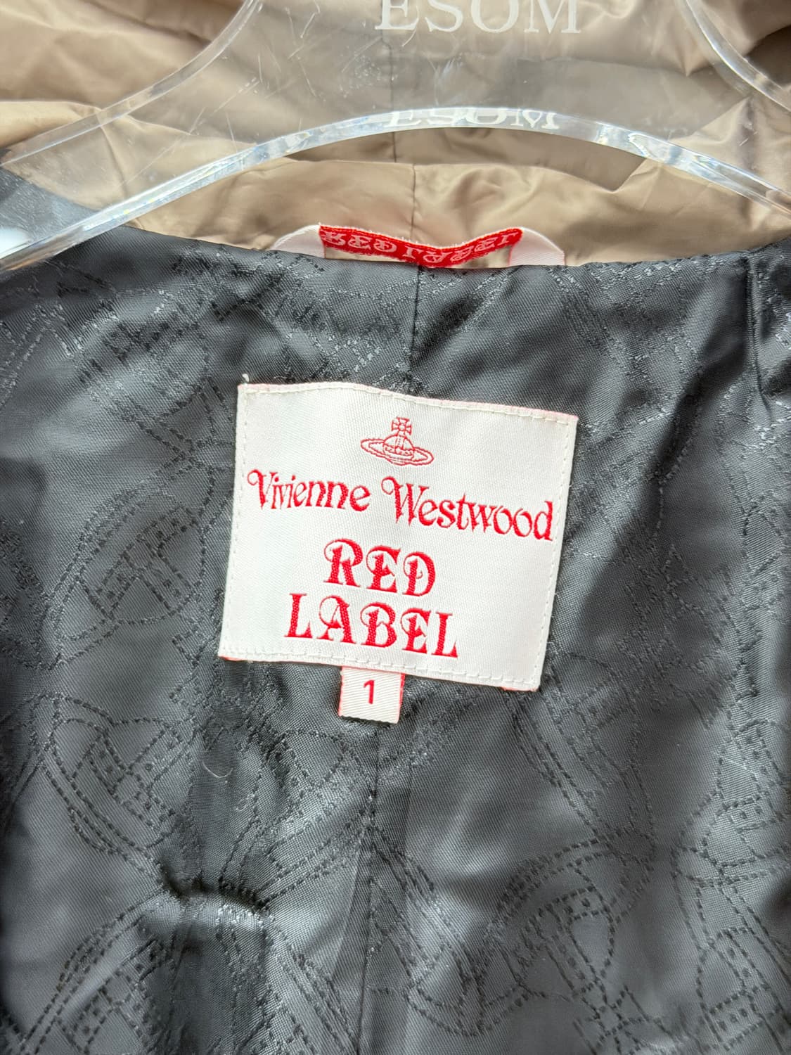 비비안 웨스트우드 레드라벨 하이넥 패딩 코트 상품이미지7