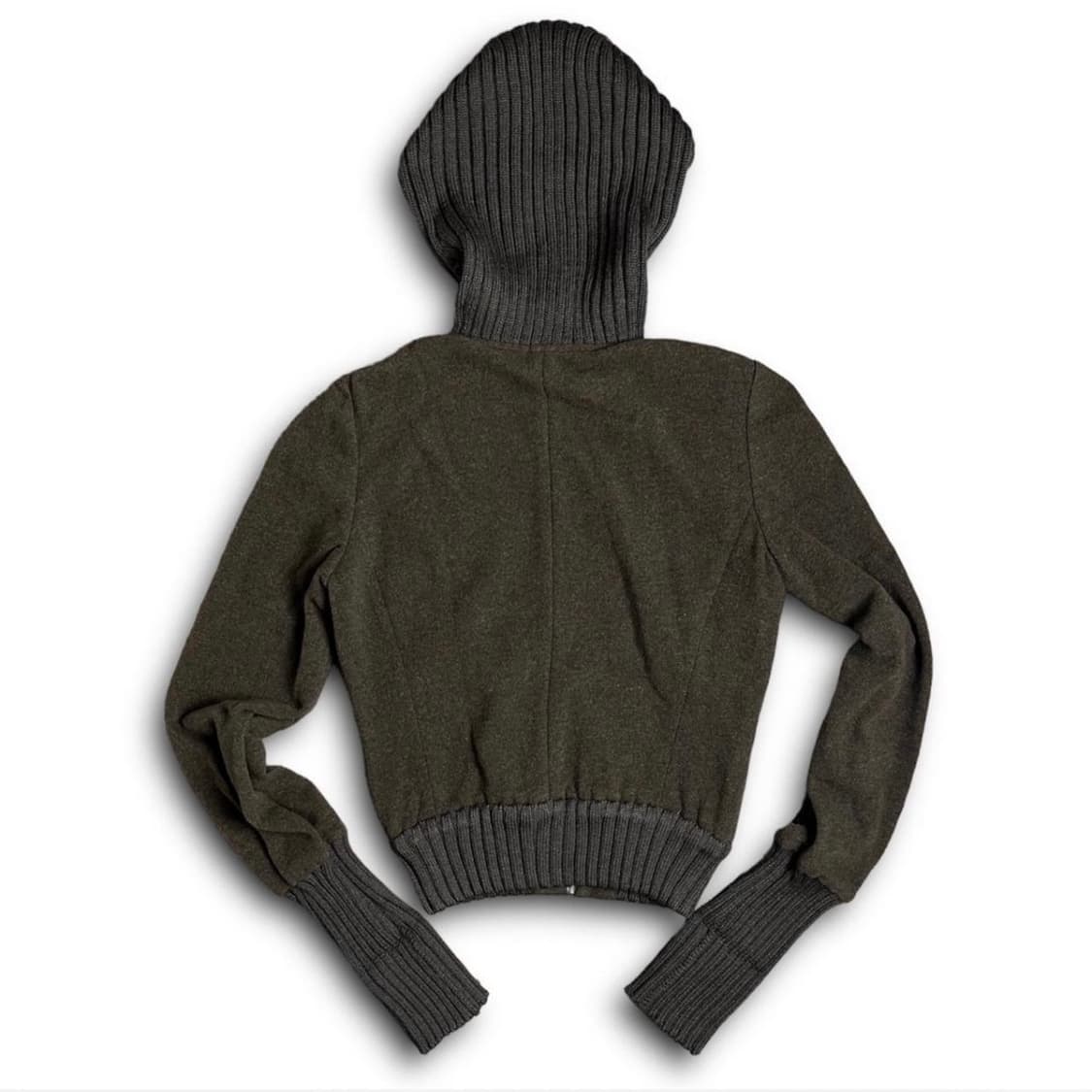 Miu Miu 1999 미우미우 아카이브 리브드 울 후디 상품이미지6