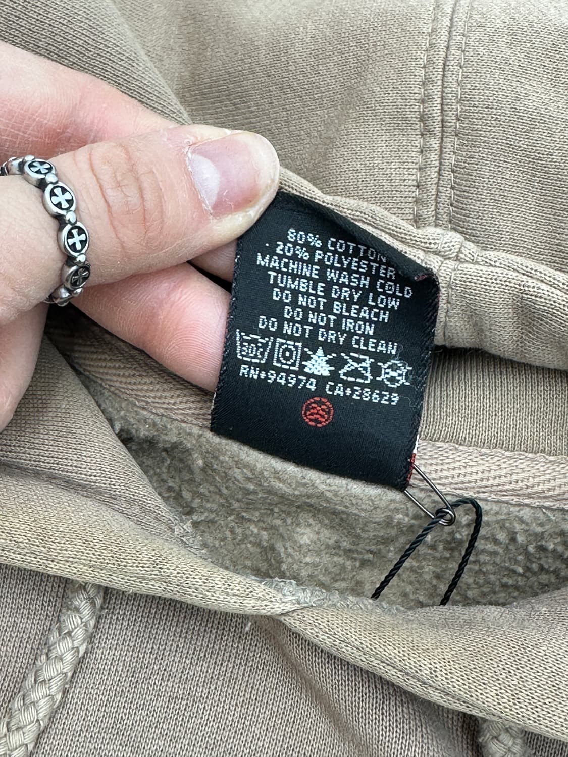 stussy 스투시 카모 로고 후드티 상품이미지6