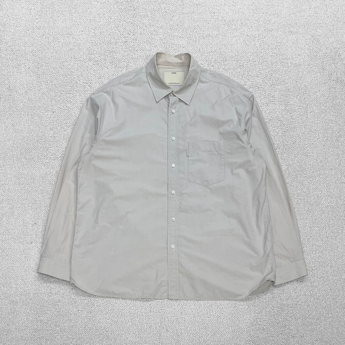 포터리 가먼트다이드 컴포트 셔츠 드리즐 상품이미지1