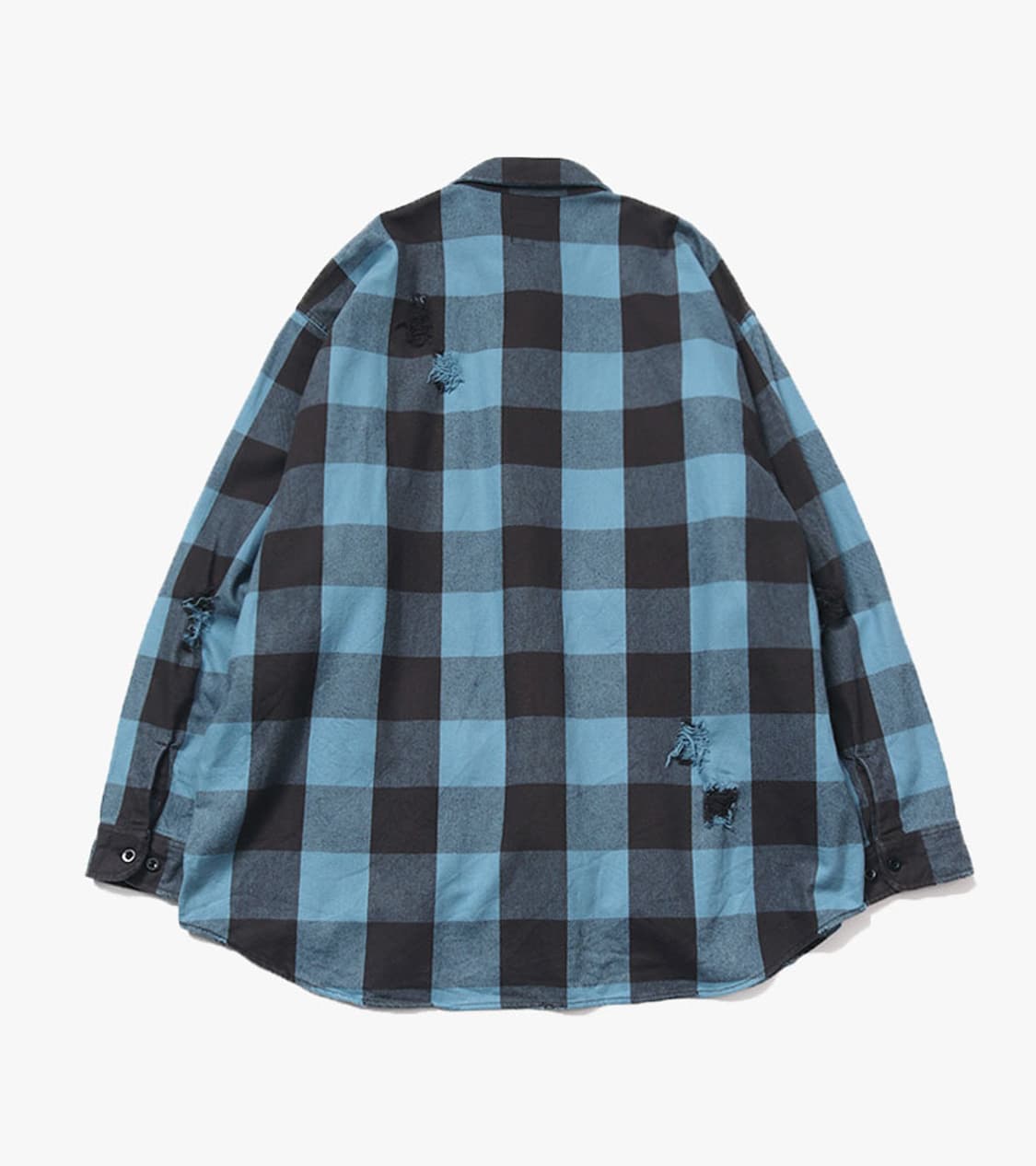 BEAMS - DAMAGE CHECK SHIRT 상품이미지10