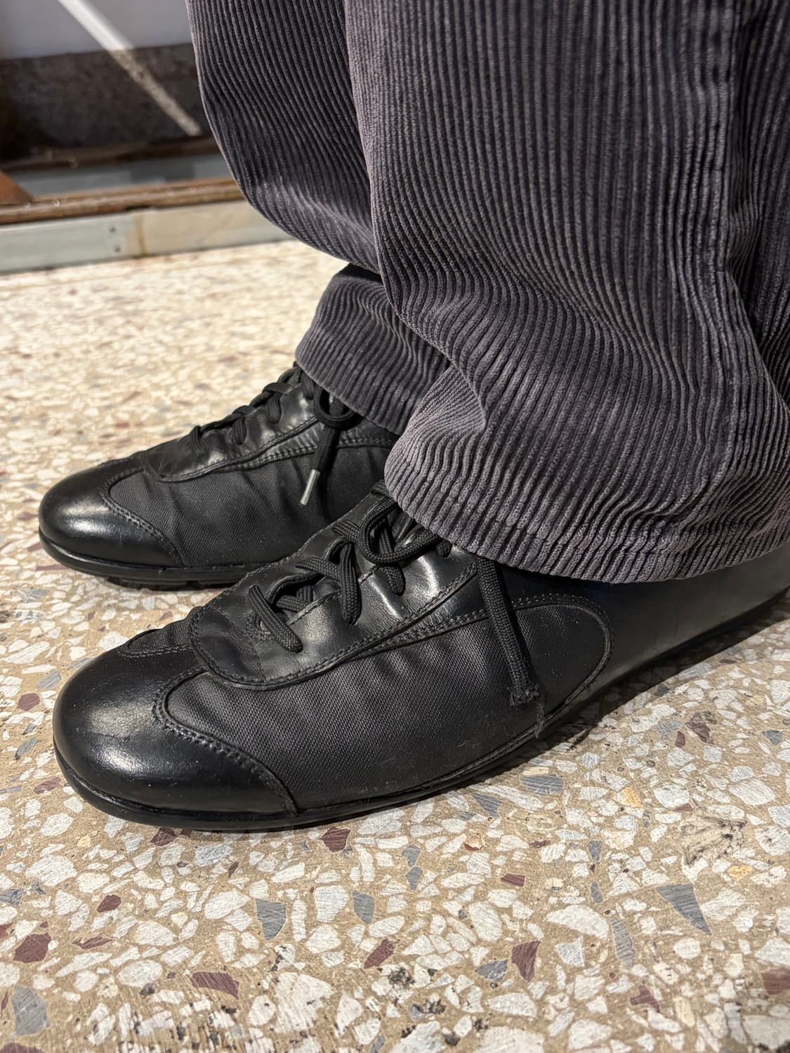 프라다 스포츠 레더 슈즈 상품이미지1