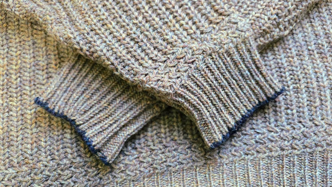 빈티지 셔틀랜드 울 남성 니트 XL 상품이미지3