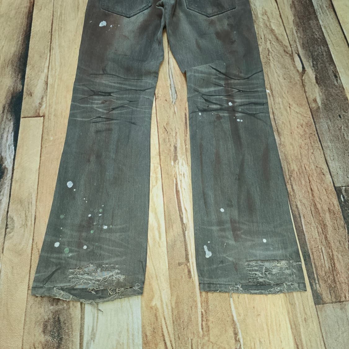 재팬 데미지 페인팅 데님 30 상품이미지8