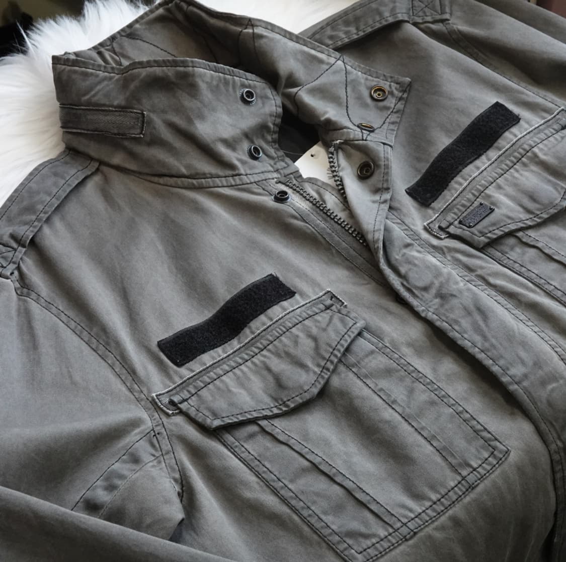 디젤 인더스트리 워싱 밀리터리 자켓 1914 상품이미지5