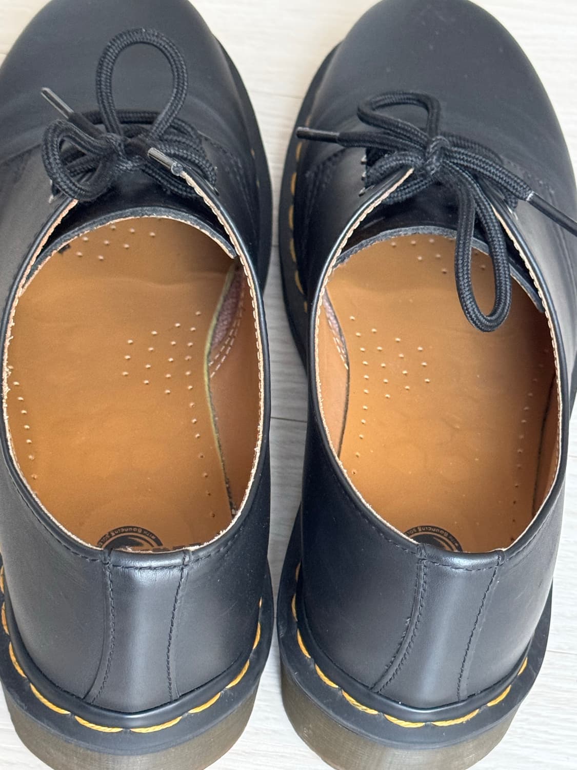 [260] 닥터마틴 1461 나파(Nappa) 블랙 3홀 상품이미지7