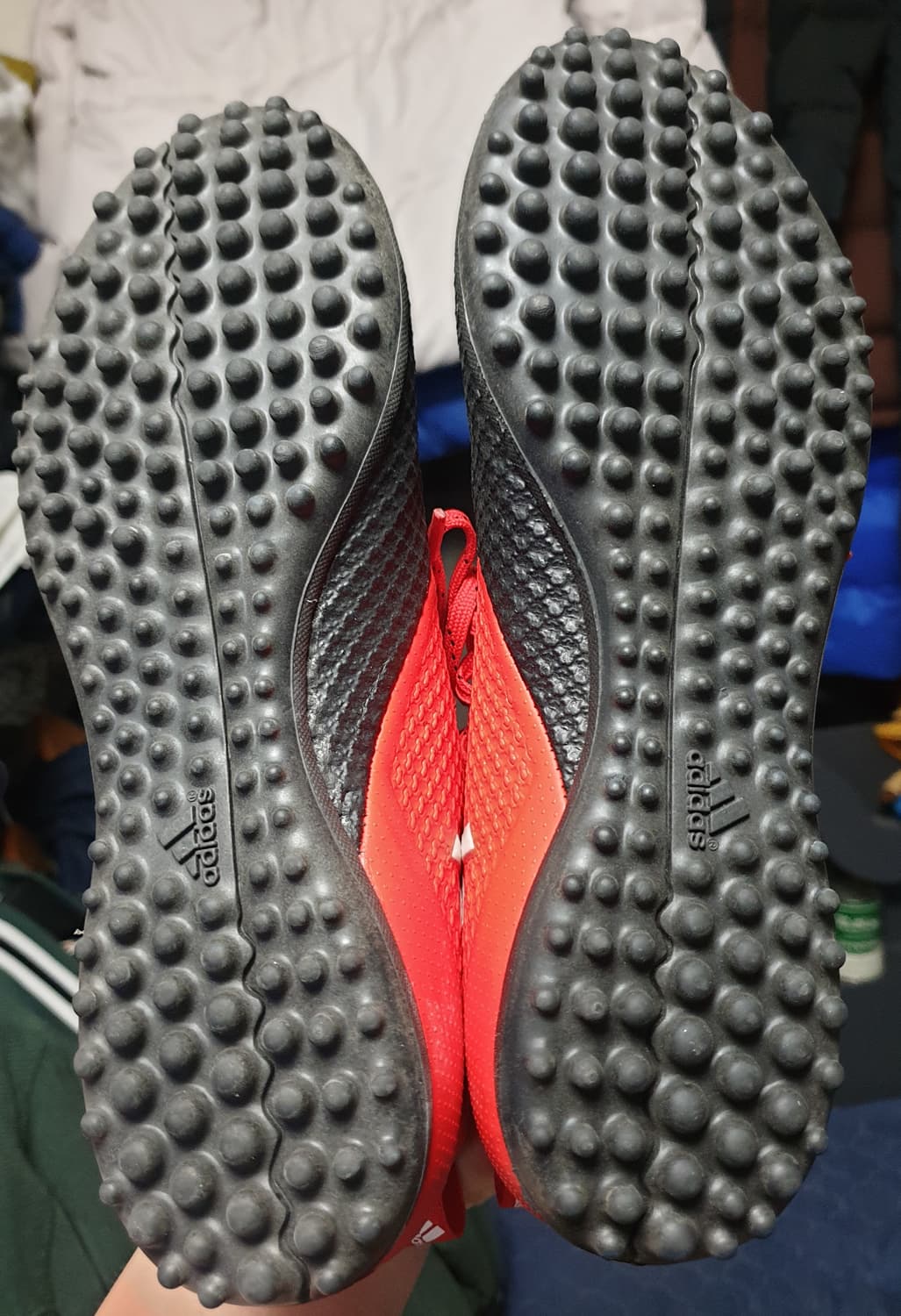 (단종매물) 아디다스 에이스17.3 프라임매쉬TF 풋살화 검빨 (255) 상품이미지4