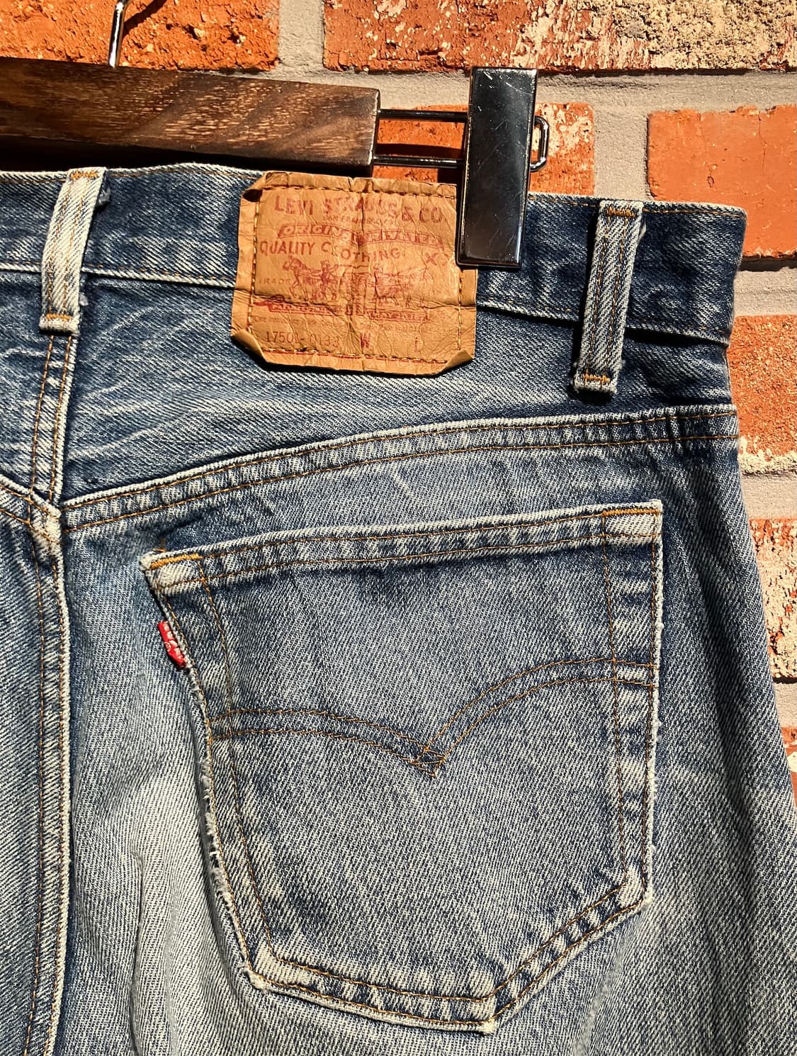 80s USA 빈티지 리바이스 501 데님 팬츠 상품이미지6