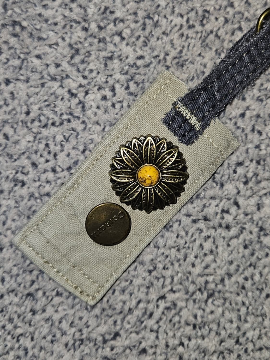 칼하트 버튼 핸드메이드 커스텀 카라비너 키링 / 11904 상품이미지2