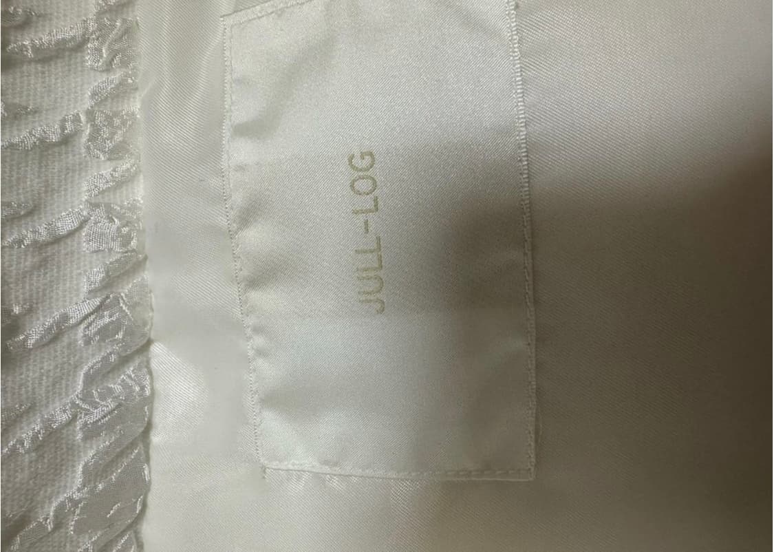 줄로그트위드 패딩 조끼 구스베스트 상품이미지8