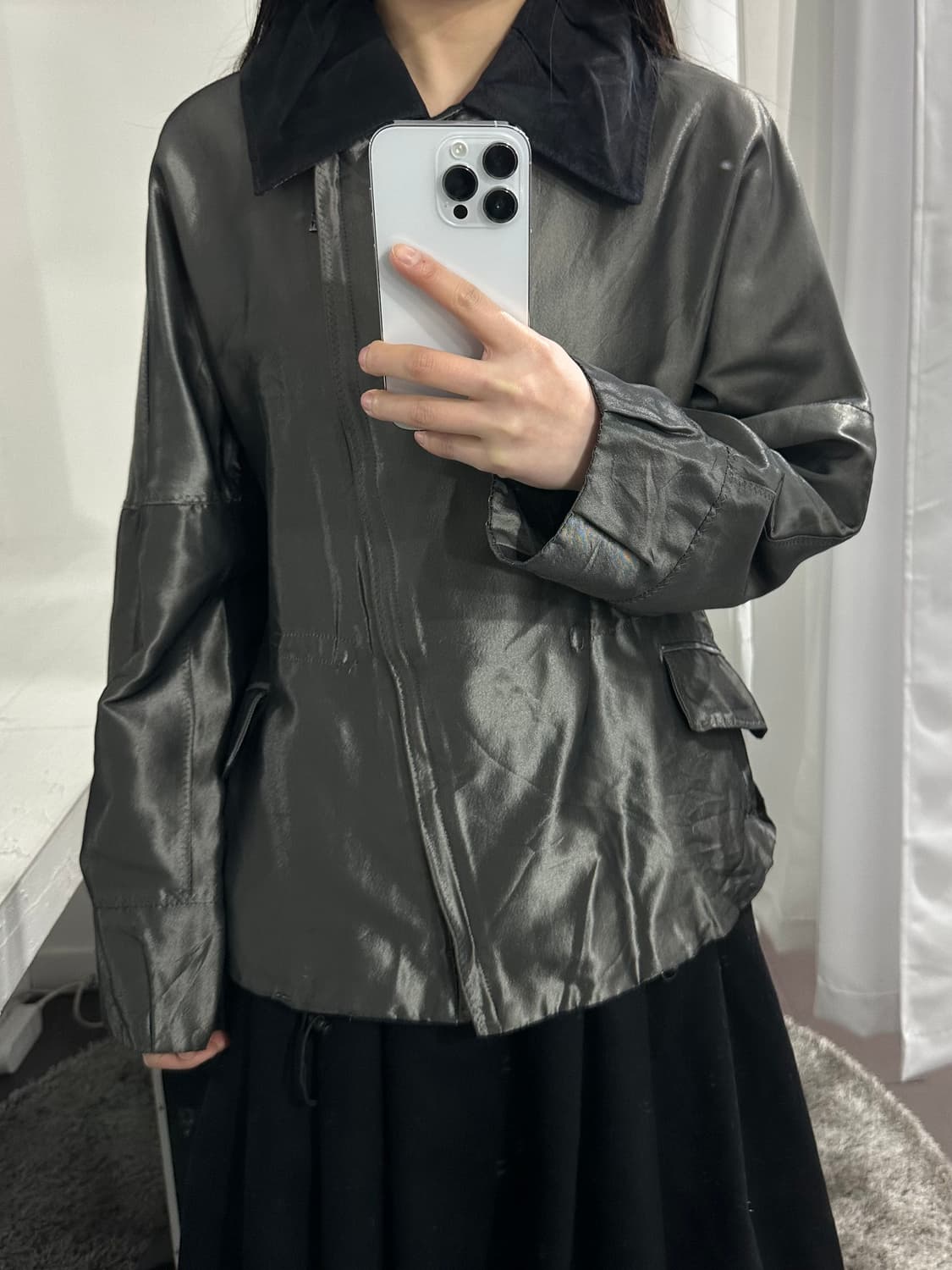 hiroko bis silver jacket 상품이미지2