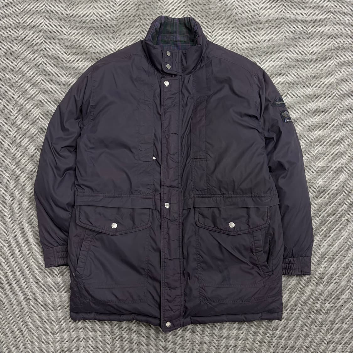 입생로랑 리버시블 구스다운 체크패딩 v1583 상품이미지3