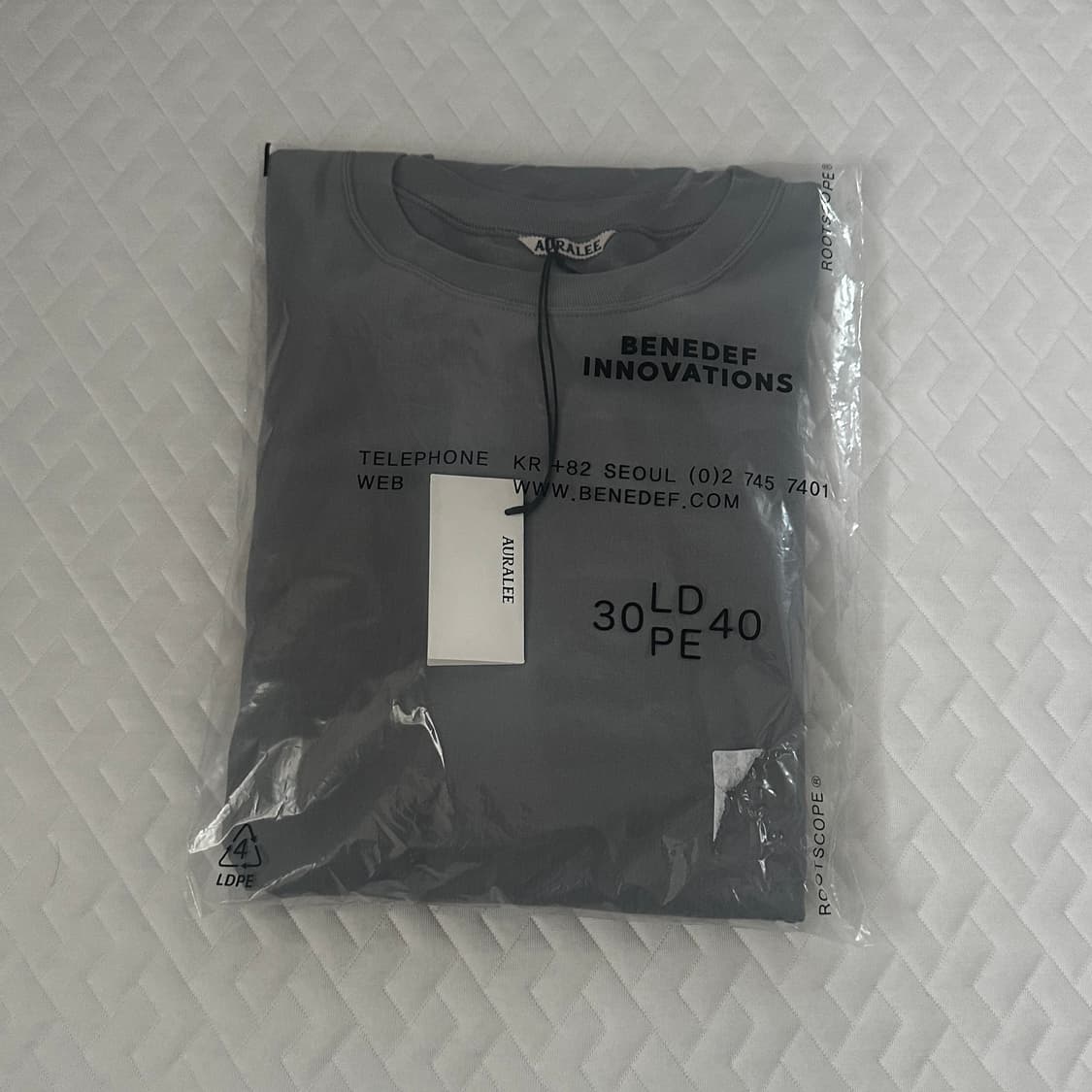 엘라스틱 하이게이지 스웻 애쉬그레이 상품이미지3