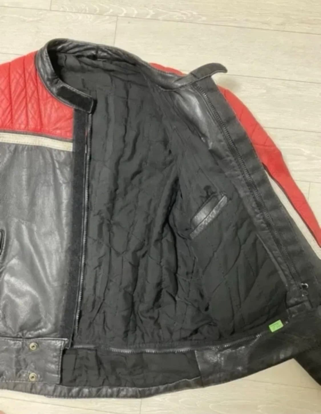 80s 카페레이서 레더 자켓_독일 생산 상품이미지3