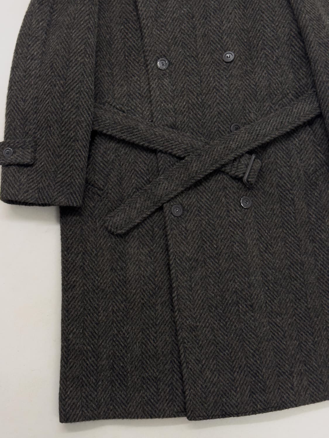 헤링본 트위드 코트 상품이미지4