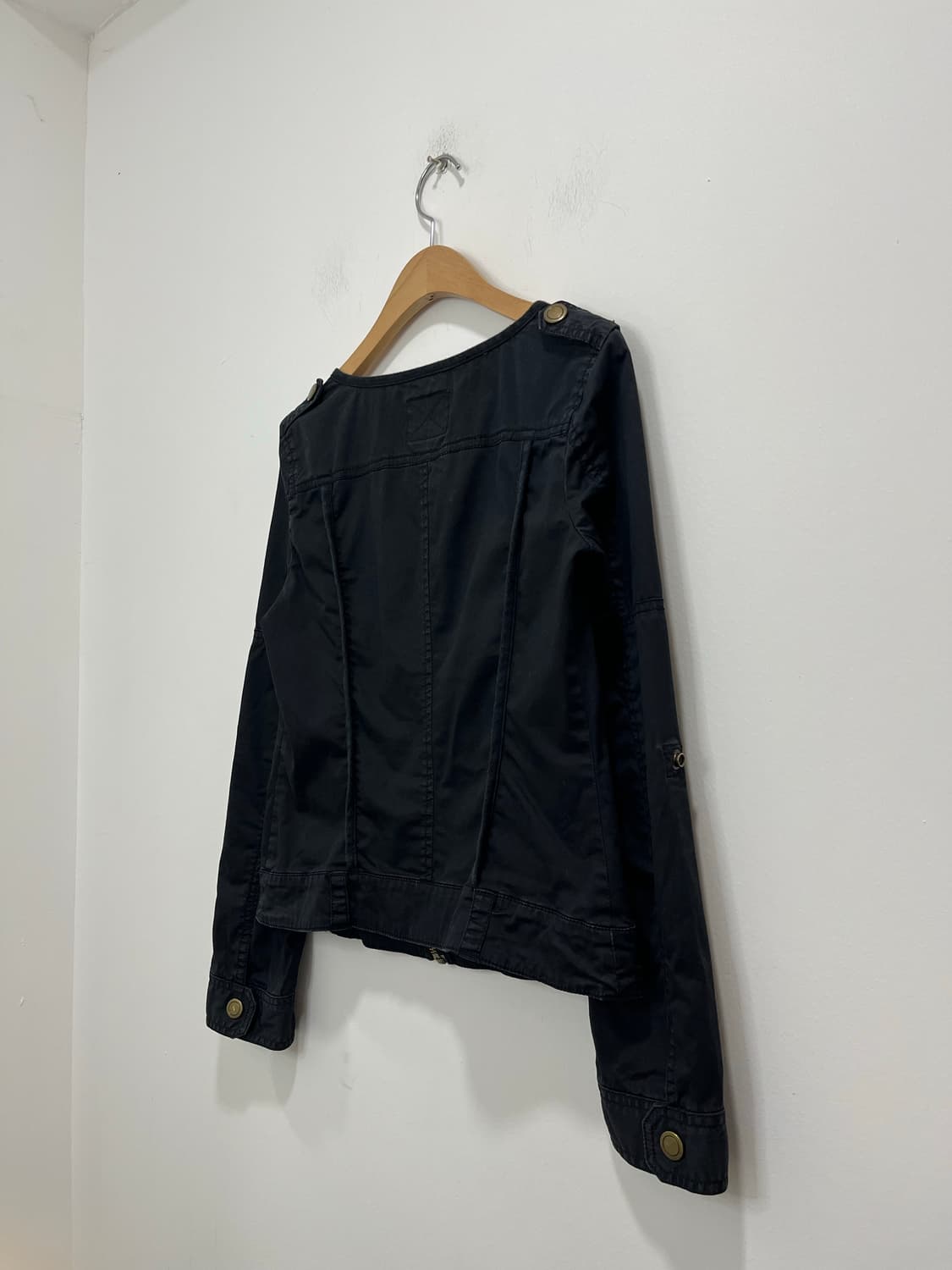 일본 빈티지 노카라 카고 포켓 숏 집업 자켓 상품이미지6