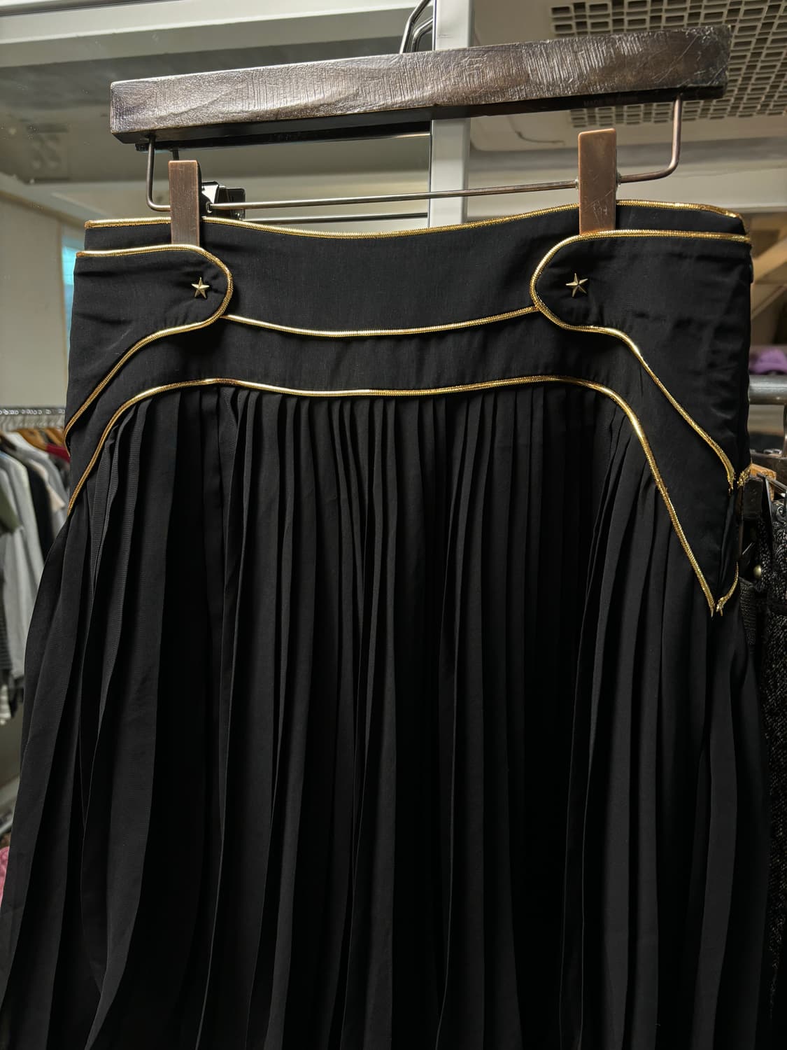 Epitaph 밀리터리 레이어드 플리츠 스커트 상품이미지3