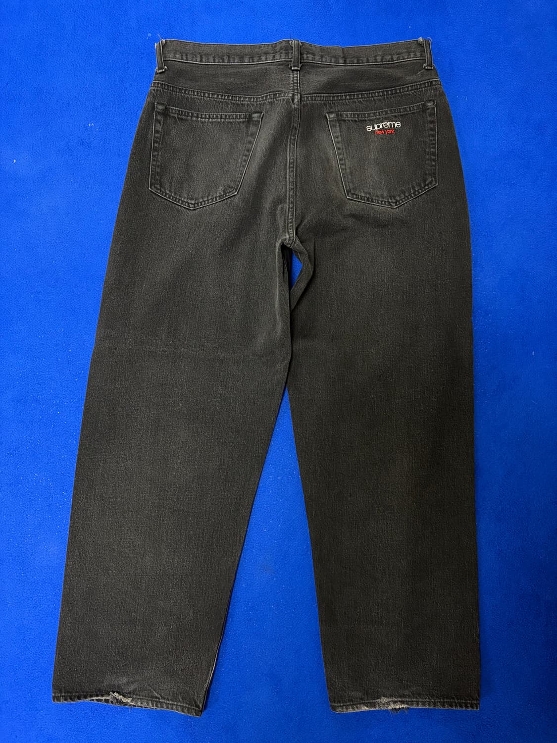 슈프림 배기 셀비지 진 리지드 블랙 [34] 상품이미지2